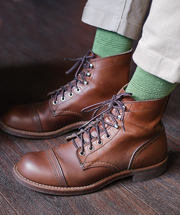 Bottines en cuir